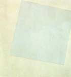 Gemälde Reproduktion von Kasimar Malevich Suprematische Komposition weiß auf weiß