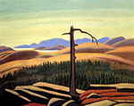 Gemälde Reproduktion von Lawren Harris Coldwell Hill, North Shore, Lake SUPERIOR XV