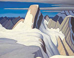 Gemälde Reproduktion von Lawren Harris Mount Robson Park nördlich von Mount Mama