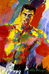 Gemälde Reproduktion von Leroy Neiman Mohammed Ali