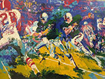 Gemälde Reproduktion von Leroy Neiman Rascher Rückfall