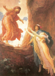 Gemälde Reproduktion von Lord Frederic Leighton Persephone-Rückkehr