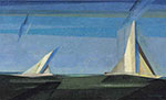 Gemälde Reproduktion von Lyonel Feininger Marine