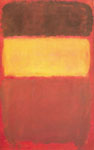 Gemälde Reproduktion von Mark Rothko Ohne Titel (Nummer 7)