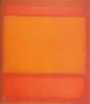 Gemälde Reproduktion von Mark Rothko Rot, orange, rot