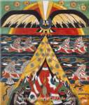 Gemälde Reproduktion von Marsden Hartley Indische Phantasie