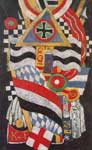 Gemälde Reproduktion von Marsden Hartley Porträt eines deutschen Offiziers