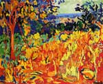 Gemälde Reproduktion von Maurice de Vlaminck Der Baumgarten