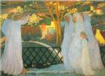 Gemälde Reproduktion von Maurice Denis Die heiligen Frauen am Friedhof