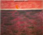 Gemaelde Reproduktion von Milton Avery, Tangerine Mond und Wein dunkles Meer