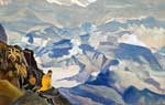 Gemälde Reproduktion von Nicholas Roerich Die Tropfen des Lebens