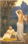 Gemälde Reproduktion von Pierre Puvis de Chavannes Die Badegäste