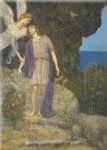 Gemälde Reproduktion von Pierre Puvis de Chavannes Orpheus