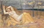 Gemaelde Reproduktion von Pierre Puvis de Chavannes, Tamaris