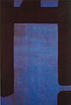 Gemälde Reproduktion von Pierre Soulages Malerei 1977 (2)