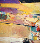 Gemälde Reproduktion von Richard Diebenkorn Berkeley Nr. 54