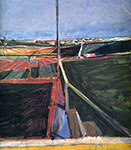 Gemälde Reproduktion von Richard Diebenkorn Blick von der Veranda