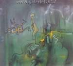 Gemälde Reproduktion von Roberto Matta Ohne Titel