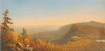 Gemälde Reproduktion von Sanford Robinson Gifford House in den Bergen von Catskill