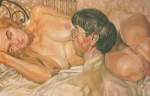 Gemälde Reproduktion von Stanley Spencer Selbstporträt mit Patry Dutse