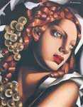 Gemälde Reproduktion von Tamara de Lempicka Der Brillanz