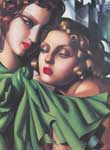 Gemälde Reproduktion von Tamara de Lempicka Die Mädchen