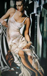 Gemälde Reproduktion von Tamara de Lempicka Porträt von Frau Allan Bott