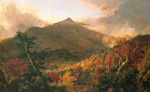 Gemälde Reproduktion von Thomas Cole Schroon Mountain, Adirondacks