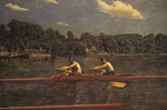 Gemaelde Reproduktion von Thomas Eakins, Das Rennen der Biglin