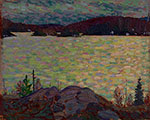 Gemälde Reproduktion von Tom Thomson Inseln, Kanusee