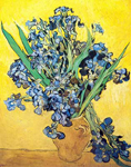 Gemaelde Reproduktion von Vincent Van Gogh, Stilleben: eine Blumenvase (dicke Impasto-Farbe)