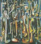 Gemälde Reproduktion von Wifredo Lam Der Dschungel