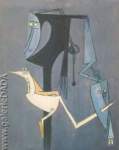 Gemälde Reproduktion von Wifredo Lam Der Vogel