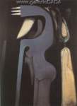 Gemälde Reproduktion von Wifredo Lam Femme Chaval 2