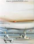 Gemälde Reproduktion von Yves Tanguy Ein Tag der Langsamkeit