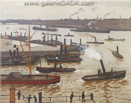 Albert Marquet Róterdam reproduccione de cuadro