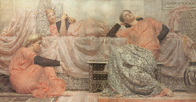 Albert Moore  reproduccione de cuadro