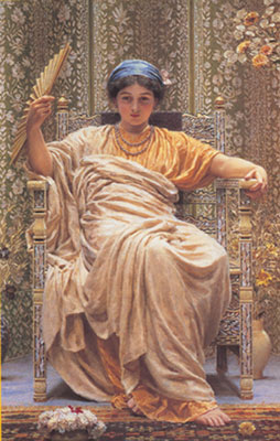 Albert Moore  reproduccione de cuadro