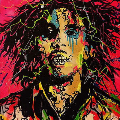 Alec Monopoly Bob Marley. reproduccione de cuadro