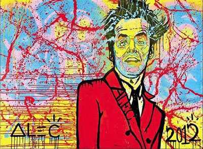 Alec Monopoly  reproduccione de cuadro