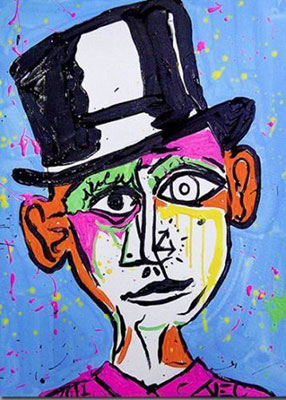 Alec Monopoly  reproduccione de cuadro