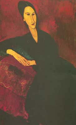 Amedeo Modigliani Retrato de una niña (Victoria) reproduccione de cuadro