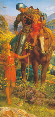 Arthur Hughes  reproduccione de cuadro