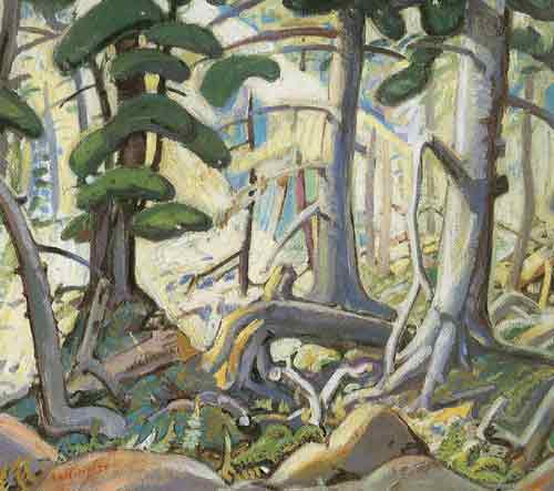 Arthur Lismer La luz del sol en un bosque reproduccione de cuadro