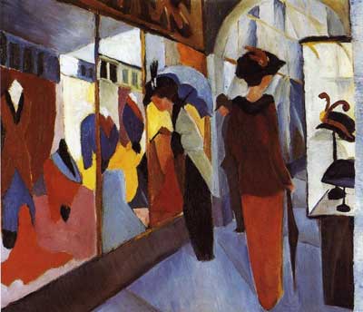 August Macke  reproduccione de cuadro