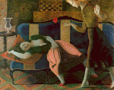 Balthasar Balthus The Dream I reproduccione de cuadro