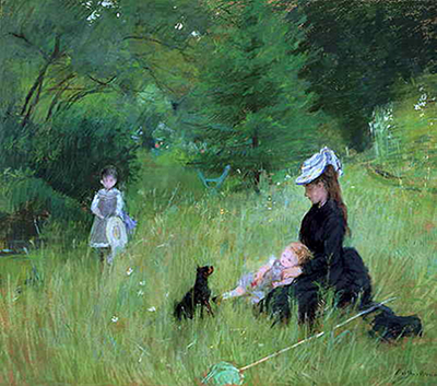 Berthe Morisot  reproduccione de cuadro