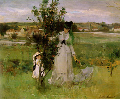 Berthe Morisot  reproduccione de cuadro