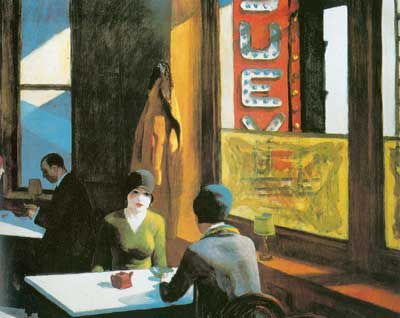 Edward Hopper  reproduccione de cuadro