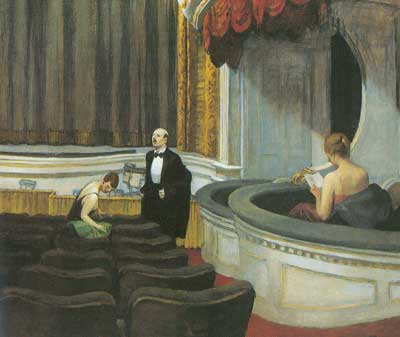 Edward Hopper  reproduccione de cuadro